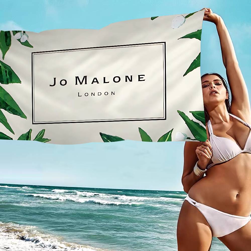 J-Jo M-Malone LOGO Fashion Anime Beach Swimming Towel Soft Absorbent Washcloth Children's Gifts For Kids Travel Camping Gym