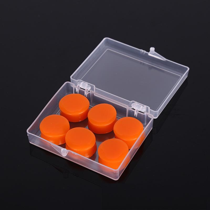 6Pcs Silicone Ear Plugs Noise Reduction Sleep Anti Canceling Sound Insulation Earplug Protection Sleeping Reusable Ear Plugs