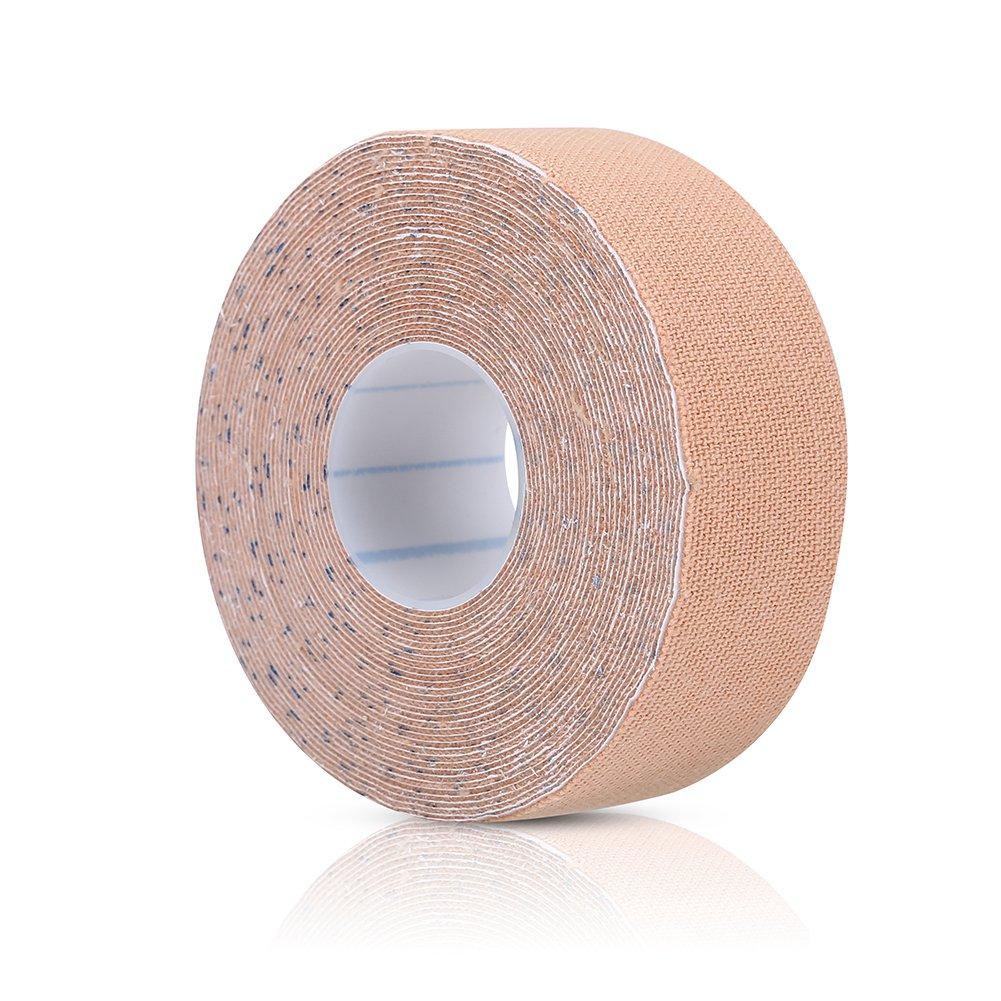 1Roll Cotton Elastic Adhesive Strain Injury Muscle Sports Sticker Bandage Tape