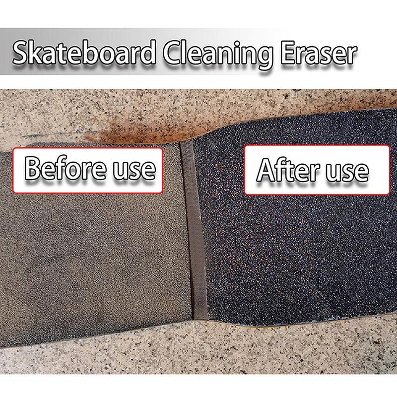 Skateboard Cleaning Rubber Block Skateboard Griptape Cleaner Diamond Dirt Remover Cube