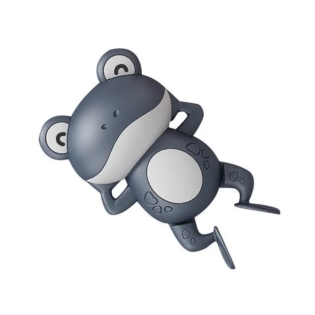 Non-Toxic Single Cute Cartoon Animal Tortoise Classic Baby Water Toy Infant Swim Turtle Wound-Up Chain Clockwork Kids Beach Bath Toys