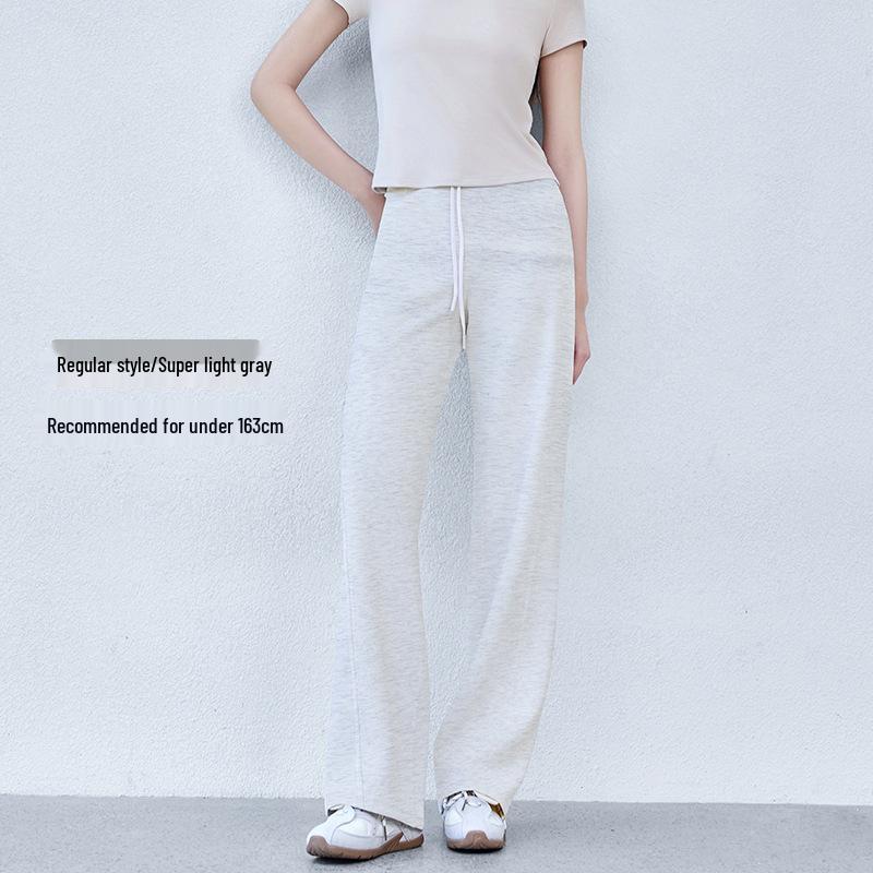 

Women s Spring-Summer 2026 Lyocell Cotton Slimming Sports Pants – Slim Fit, Narrow, Wide-Leg, Straight, and Loose Drape Designs. M (50-60 kg)