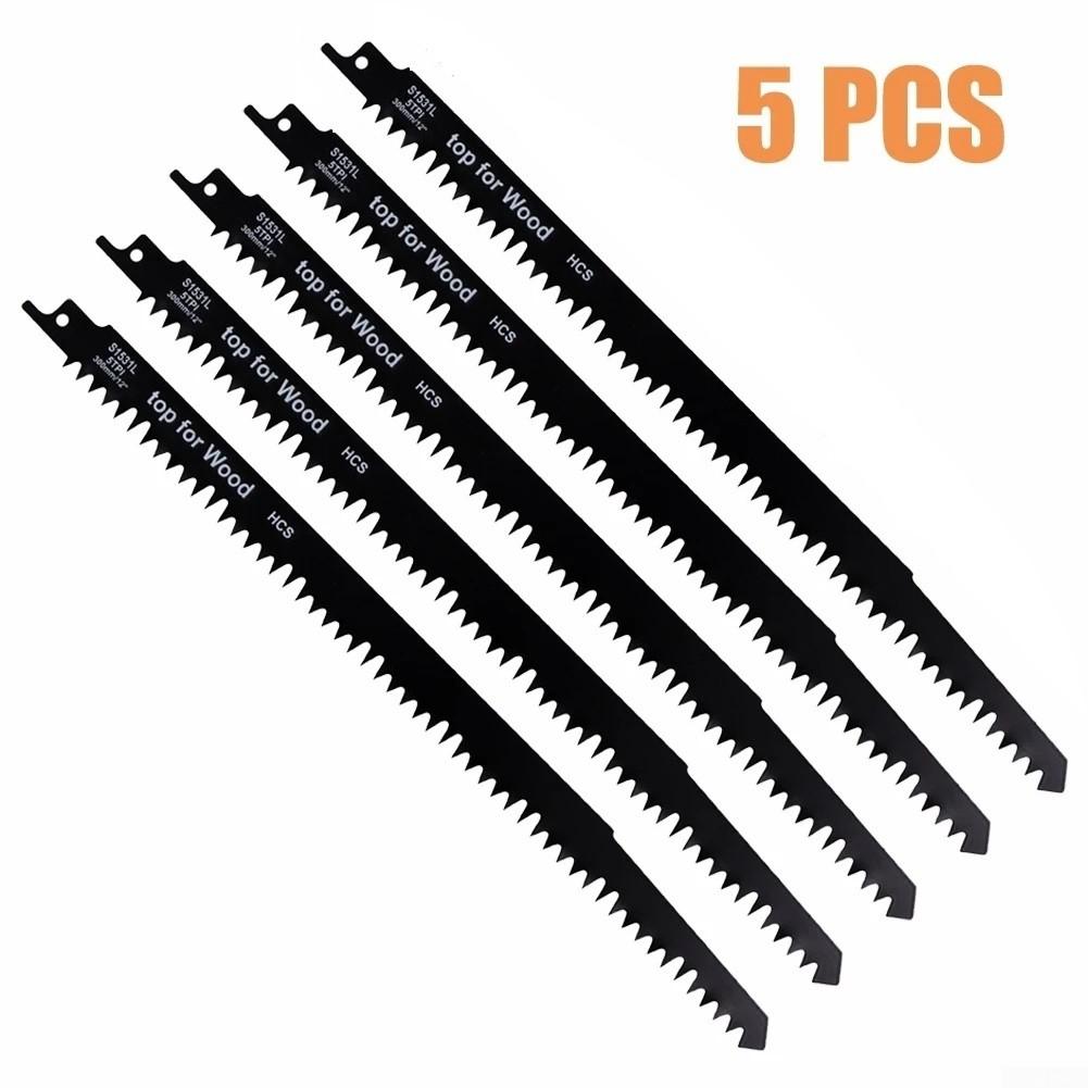 Saw Blades Reciprocating Blades 12in 12inch/300mm 5PCS