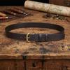 Men's Retro Genuine Cowhide Leather Belt - Versatile, Durable & Stylish