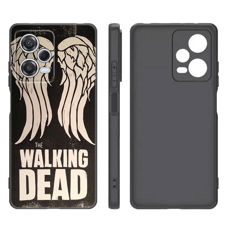 

Чорний силіконовий чохол для телефону «Ходячі мерці» для Xiaomi Redmi Note 9 10 11 11S 11T 12 13 Pro 5G Plus 9S 10S 12S Redmi Note 10S