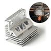 10 Silver Metal 3D Printer Extruder Parts for Creality K1/K1 MAX