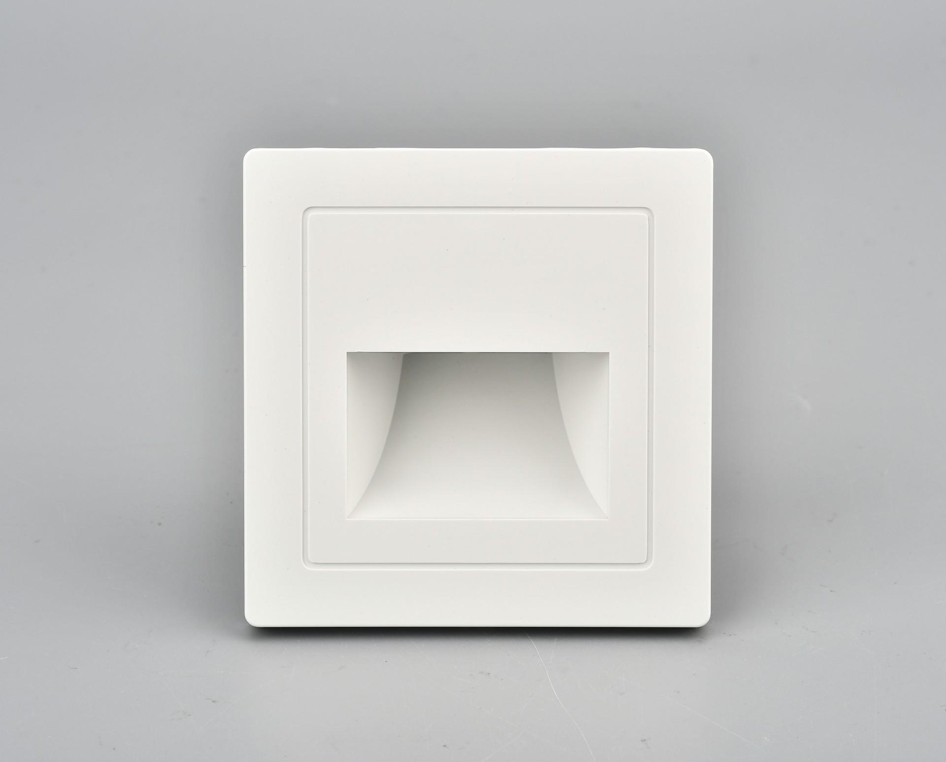 

Встроенный светодиодный светильник для лестницы с инфракрасным датчиком движения White footlight белый