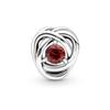 Pandora July True Red Eternity Circle Charm 790065c01