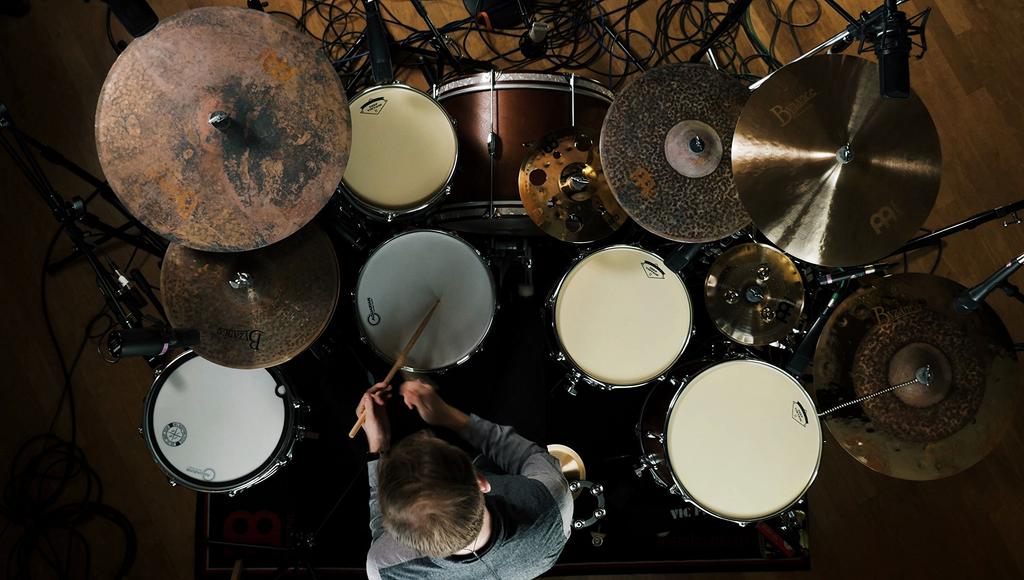 MEINL Byzance Dark Series Cymbal Hihat Pair B14DAH Hi-hat 14" []