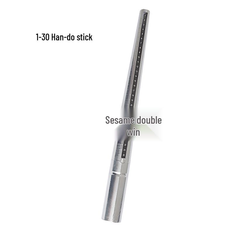 UKUS Multinational Ring Sizer: Korean, American, Japanese, English Size Stick