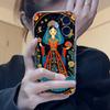 Russian Traditional Transparent Phone Case For iPhone 17 16 15 11 12 13 14 Pro Max Mini Soft TPU Silicone Plus
