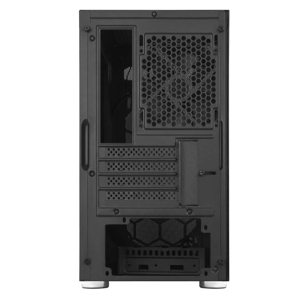 Silver Stone FARA Serie Tempered Glass Mid-Tower Micro-ATX Gehäuse SST-FAH1MB-G