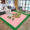 Alpha Kappa Alpha Pattern Rug, Indoor/Outdoor Mat, for Picnic, Gameroom, Bedroom, Office, Living Room, Home Decor Carpet, Birthday Gift