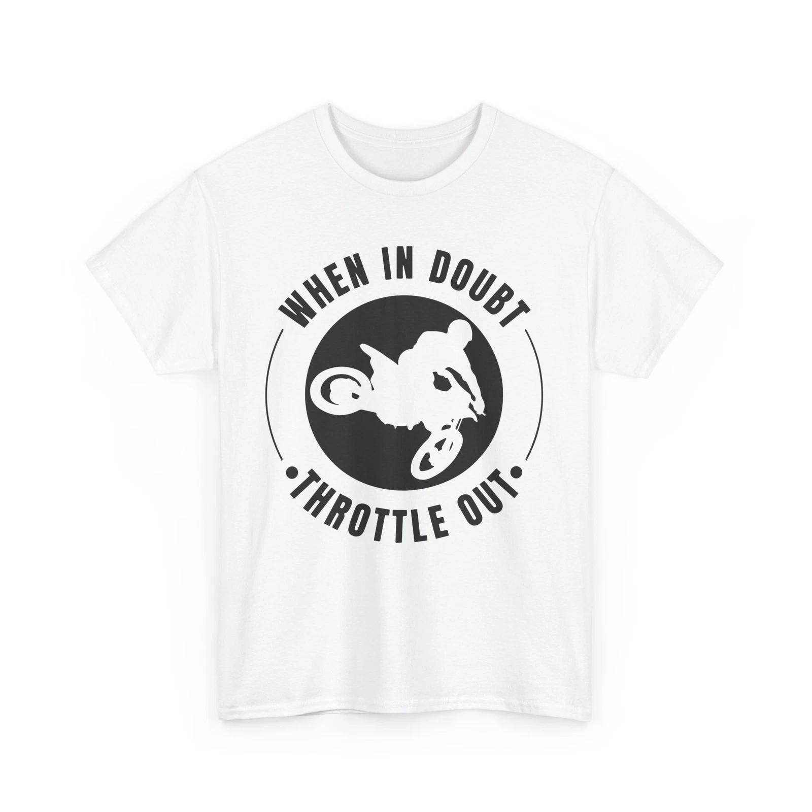 Biker T-Shirt | Motorcycle Rider Shirt | Dirt Bike Motocross T-shirt XL