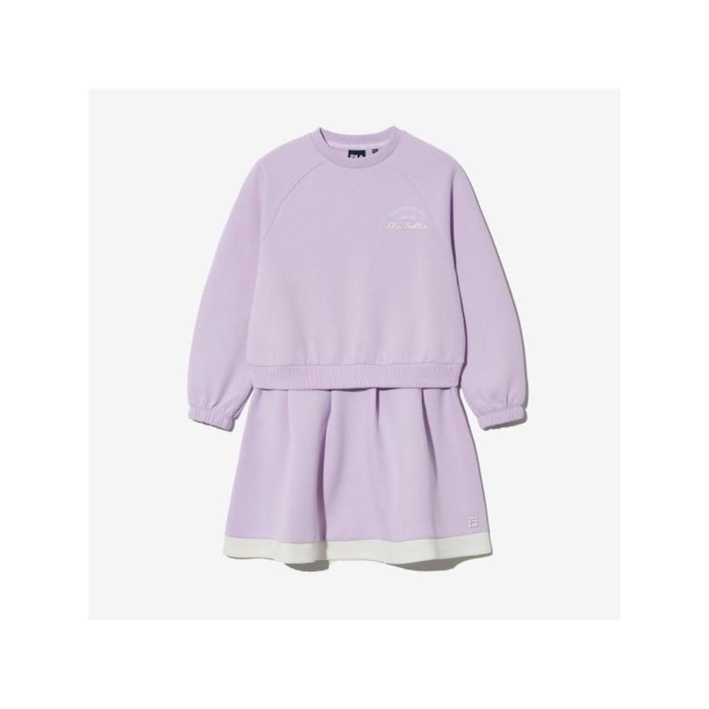 

[fila Kids] Flare Amiga Dress Fk2opg3401f Gpu q0zFk2opg3401fGpu GREYISHPURPLE/120