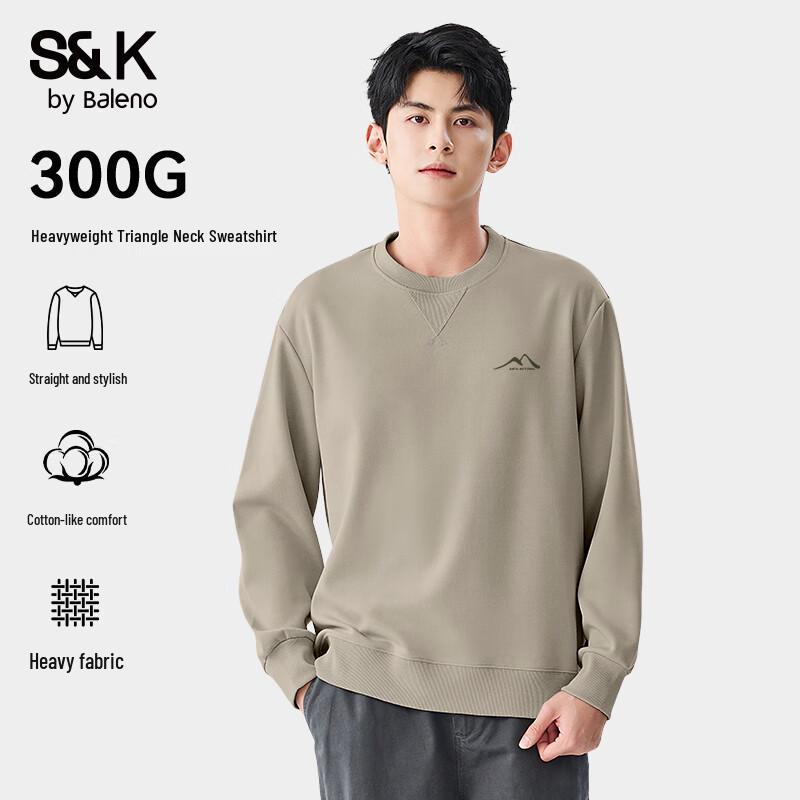 Baleno Men's SK Series Graphic Print Crewneck Sweatshirt