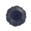 European Baroque Embossed Ceramic Dinner & Soup Plate Set