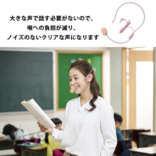 TVETE Wired Headset Microphone with 3.5mm Plug for Loudspeakers, Clip-on Microphone, Approximately 1.05 Meters Long, Clear Voice, Comfortable Compact