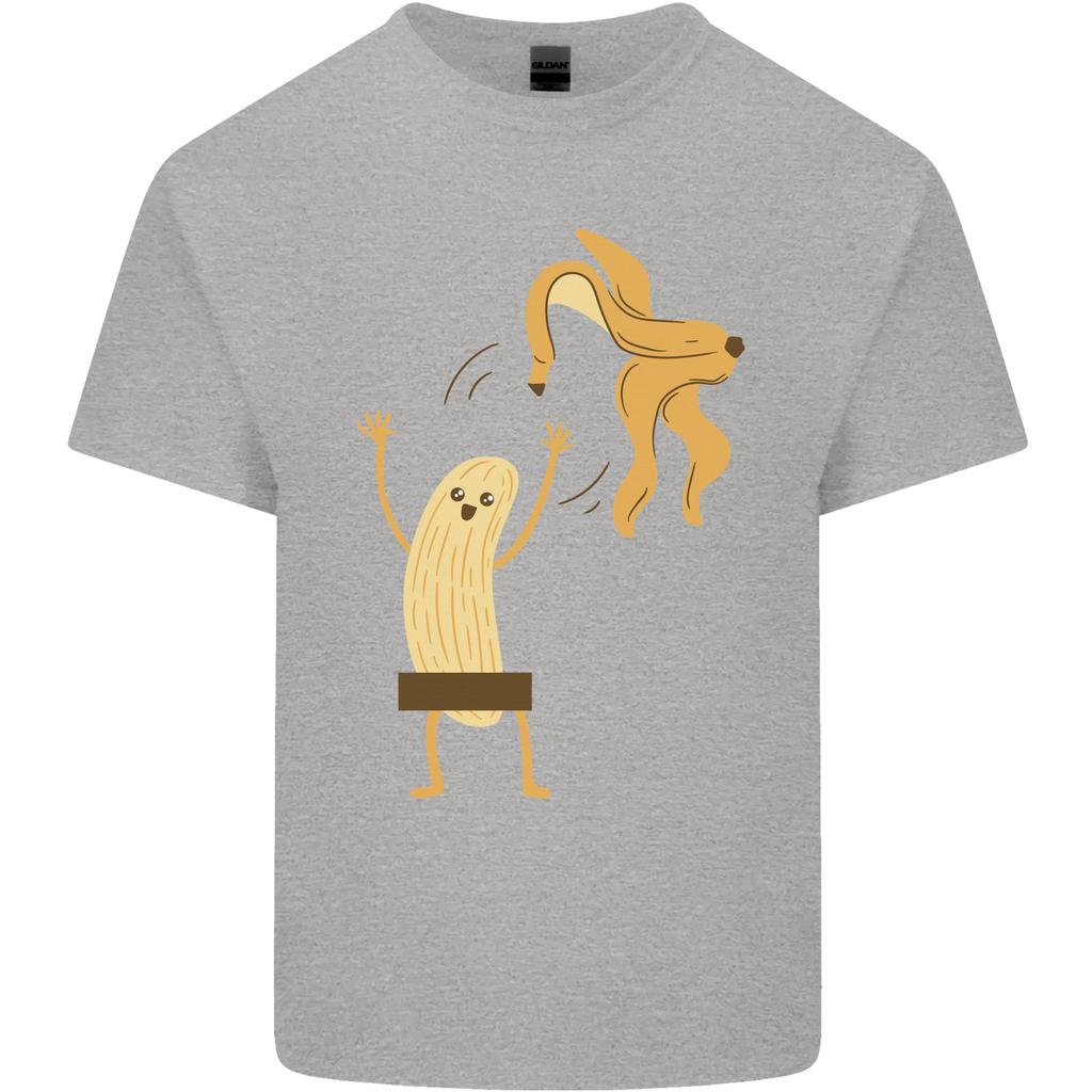 Get Naked Censored Banana Funny Unisexs Light Cotton TShirt