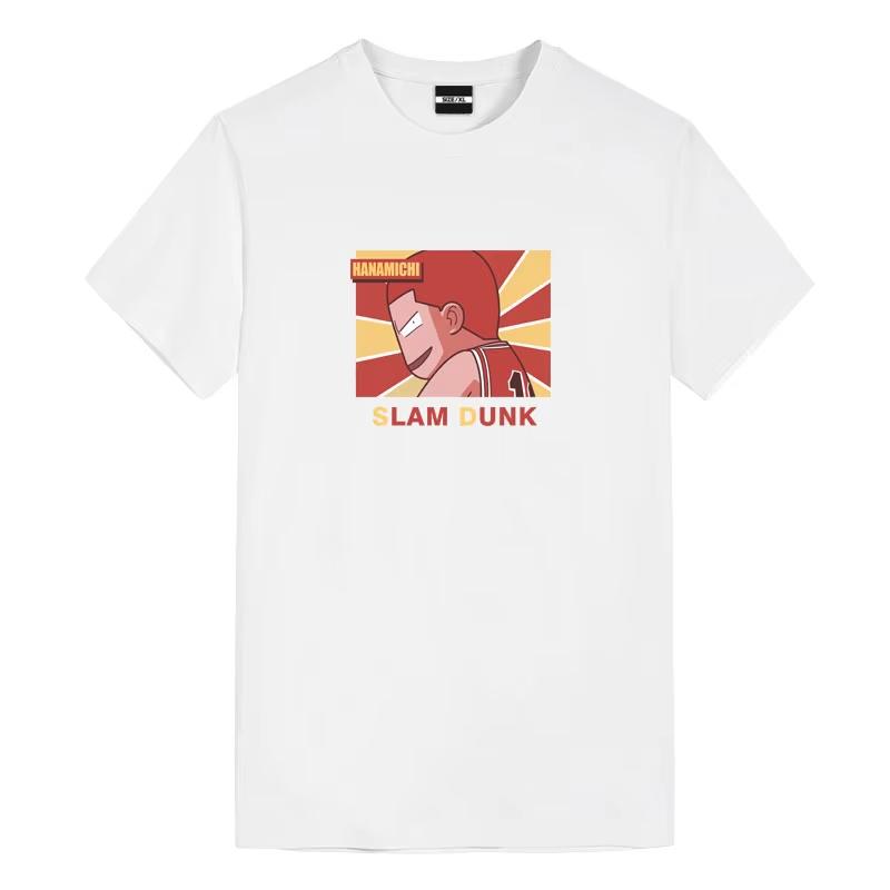Dunk Master Cotton T-shirt Joint Name Around Short-sleeved Sakuragi Hanamichi Ryukawa Loose Basketball Shirt Ball Clothes