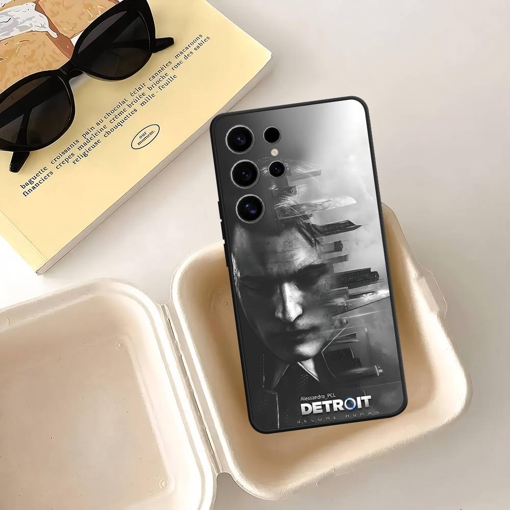

Popular Detroit Become Human Movie Case For Samsung Galaxy Case S25 S23 S22 S21 S30 S20 S10 Ultra Plus FE TPU Soft Cover Samsung S10 5G