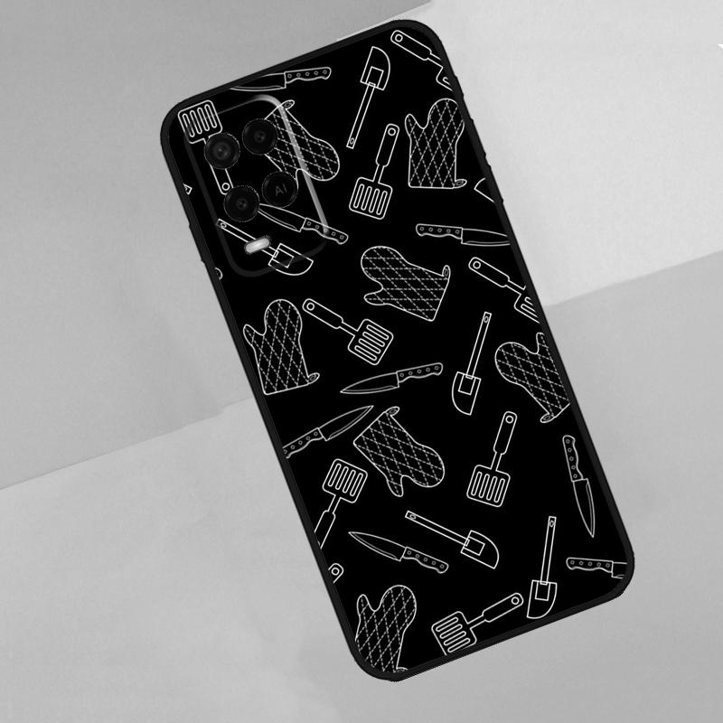 

Baking Utensils For Oppo A16 A76 A96 A15 A80 A60 A40 A94 A54 A98 A78 A18 A38 A58 A17 A77 A74 A57S Phone Case OPPO A57s