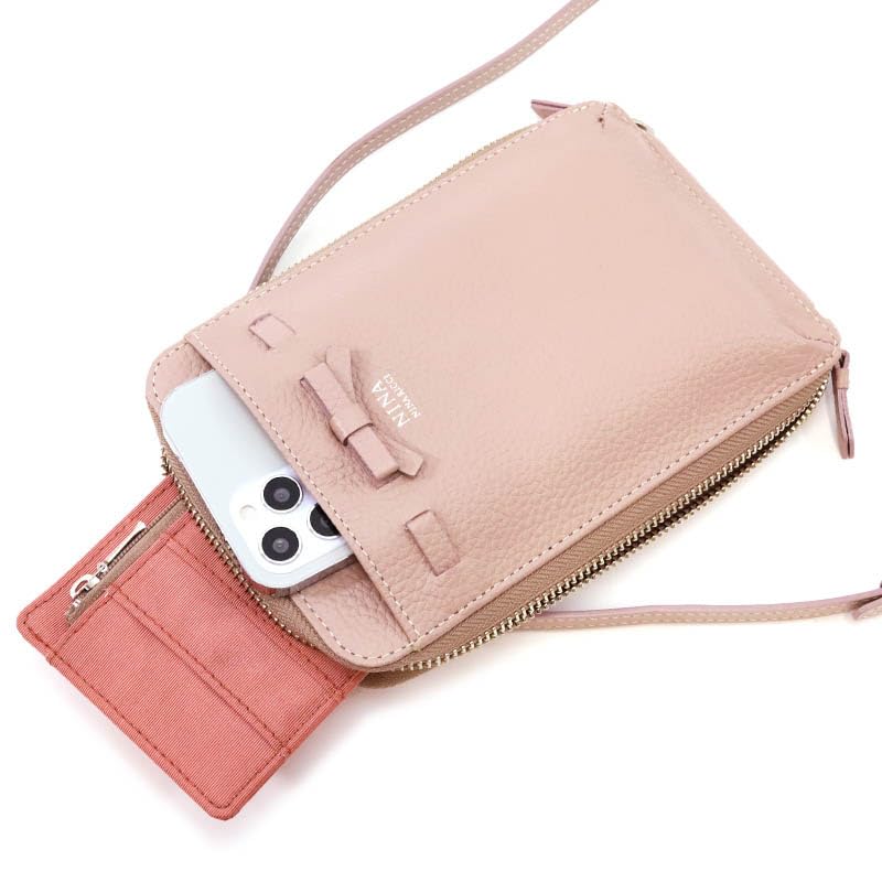 Nina Nina Ricci Venus Perse Smartphone Pouch, 35-3111, Women's, Light Pink