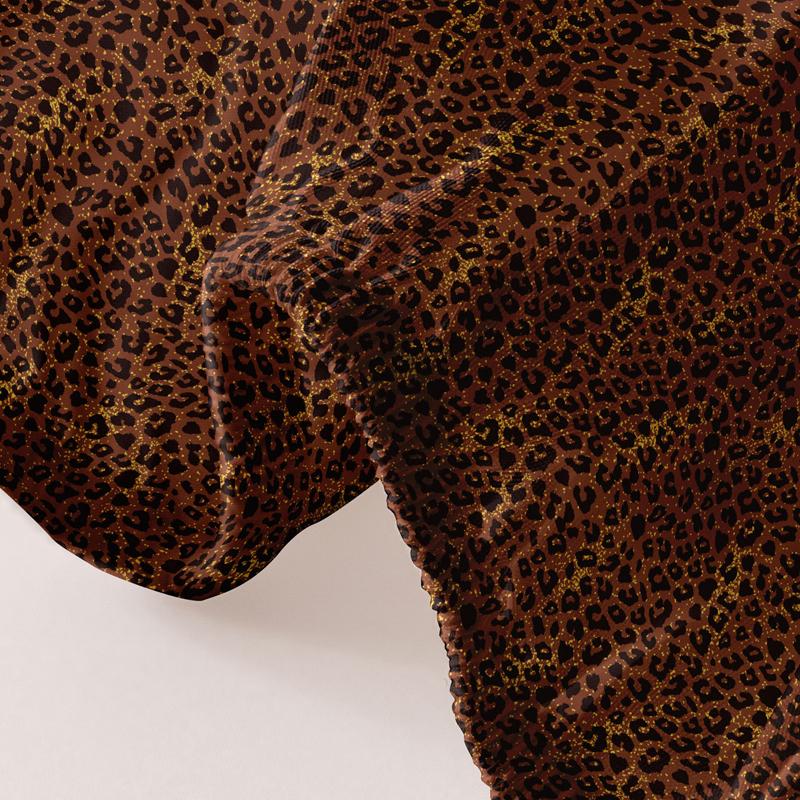 1 Enkelt Modernt Leopardtryckt Matt Dra-på-lakan, Tryckt Sängöverkast för Sovrum, Sängkläder (Exklusive örngott)