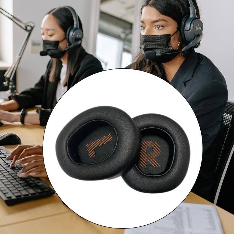 1Pair Replacement Skin Ear Pads Earcups for Quantum 400, Q400 Headphones Earpads Earmuff Earpads Cushions Ear Cups