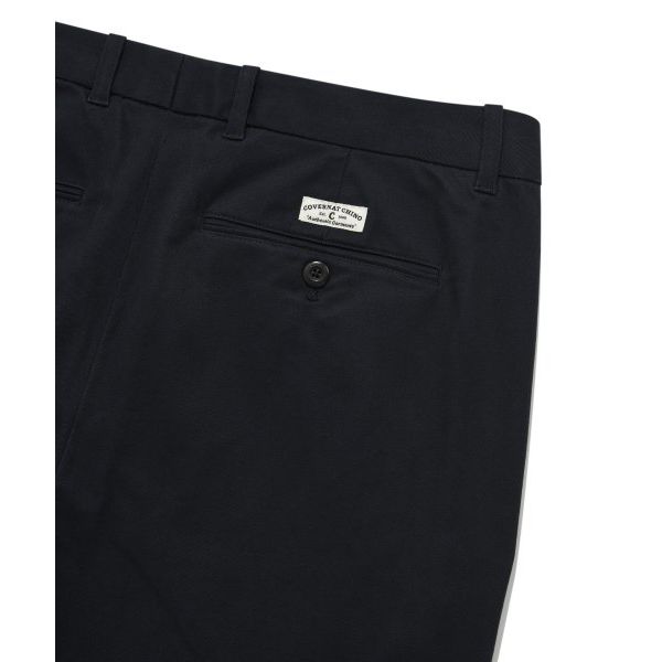 Covernat Solid Color Loose Fit Elastic Waist Wide Leg Casual Pants Unisex bottoms CO2303PT08NA