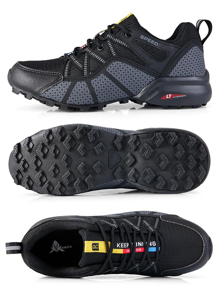 Men Cycling Shoes Non-slip Grip Mountain Bike Shoes Casual Road Cycling Shoes Comfortable Hiking Shoes Outdoor Sports Shoes