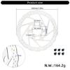 Road Bike Disc Brake Rotor with Bolts Bike Brake Disk Stainless Steels Bicycles Rotor for Road Bike Mountain Bike