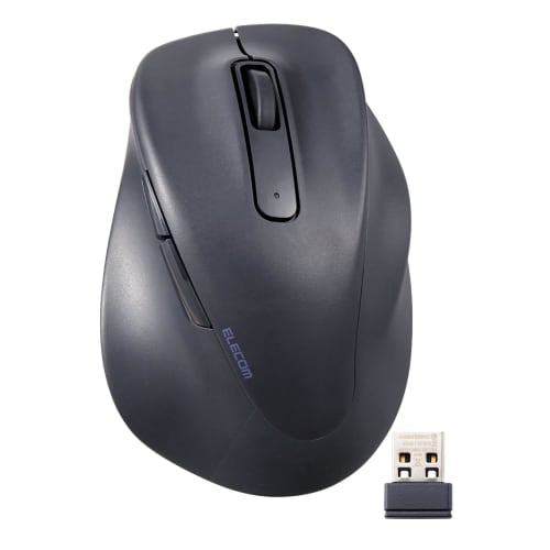 ELECOM Mouse Wireless Mouse EX-G Wireless 2.4GHz Quiet S Size 5 Buttons "AskDoctors Evaluation Service" Certified Antibacterial Black M-XGS30DBBSKBK