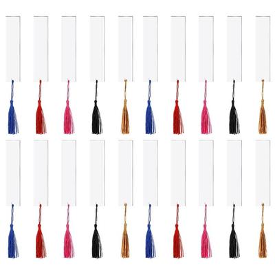 Creative Blank Acrylic Bookmarks for Art Lovers Personalized Decoration