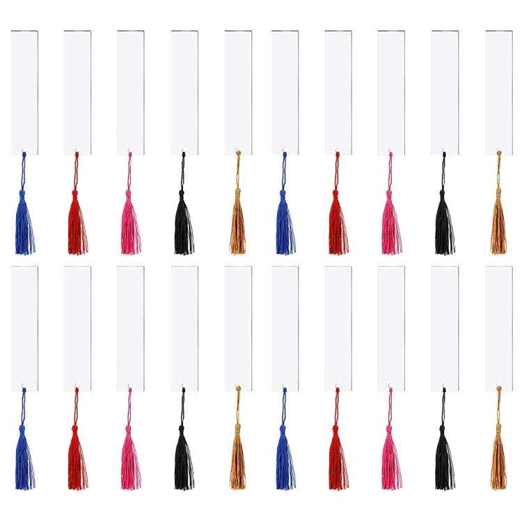 Creative Blank Acrylic Bookmarks for Art Lovers Personalized Decoration 1