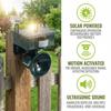 Repelente Ultrassônico Ultrassônico Repelente de Pragas Alimentado por Energia Solar Repelente Solar Controle de Pragas de Quintal