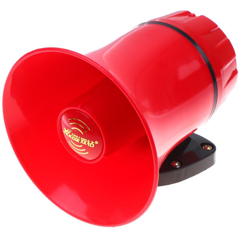 Car Anti-theft Warning Siren Horn 130dB High Volume 6-24V with Amplifier for Truck SUV Motorcycle Use