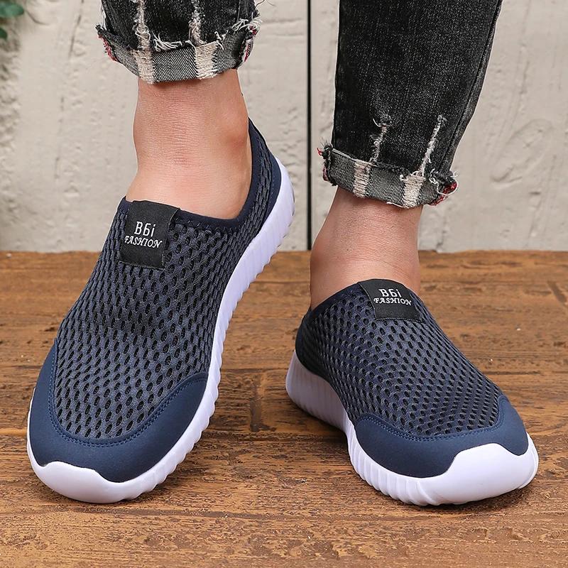 Low Price Men's Running Shoes, Summer Soft Loafers, Lightweight Mesh Couple Outdoor Women's Sports Jogging 2026 new Lazy Shoes