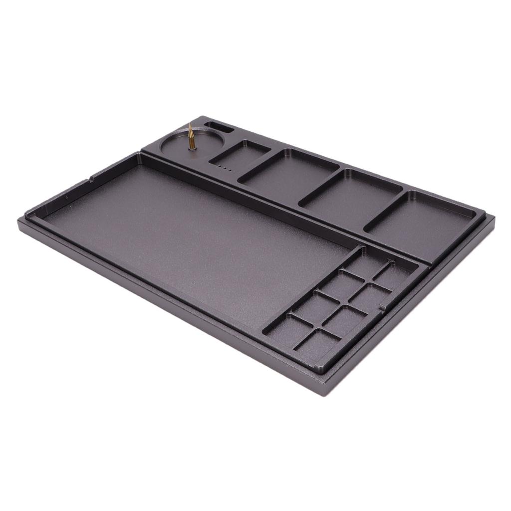 Watch Parts Organizer Watch Movement Tray Acrylic Dust Cover Parts Storage Box for Repair Crafting