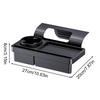 Multifunctional Car Organizer Box Side Door Window Storage Pocket Hanging Storage Rack With Cup Holder Auto Interior Accessories