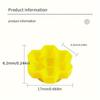 100Pcs/SET Eyelash Extension Glue Cup All-in-one Glue Drip Cup Eyelash Extension Ring Cup Eyelash Extension Tool