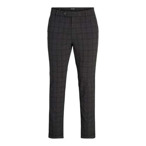 Jack And Jones Mens Marco Plaid Slim Chinos