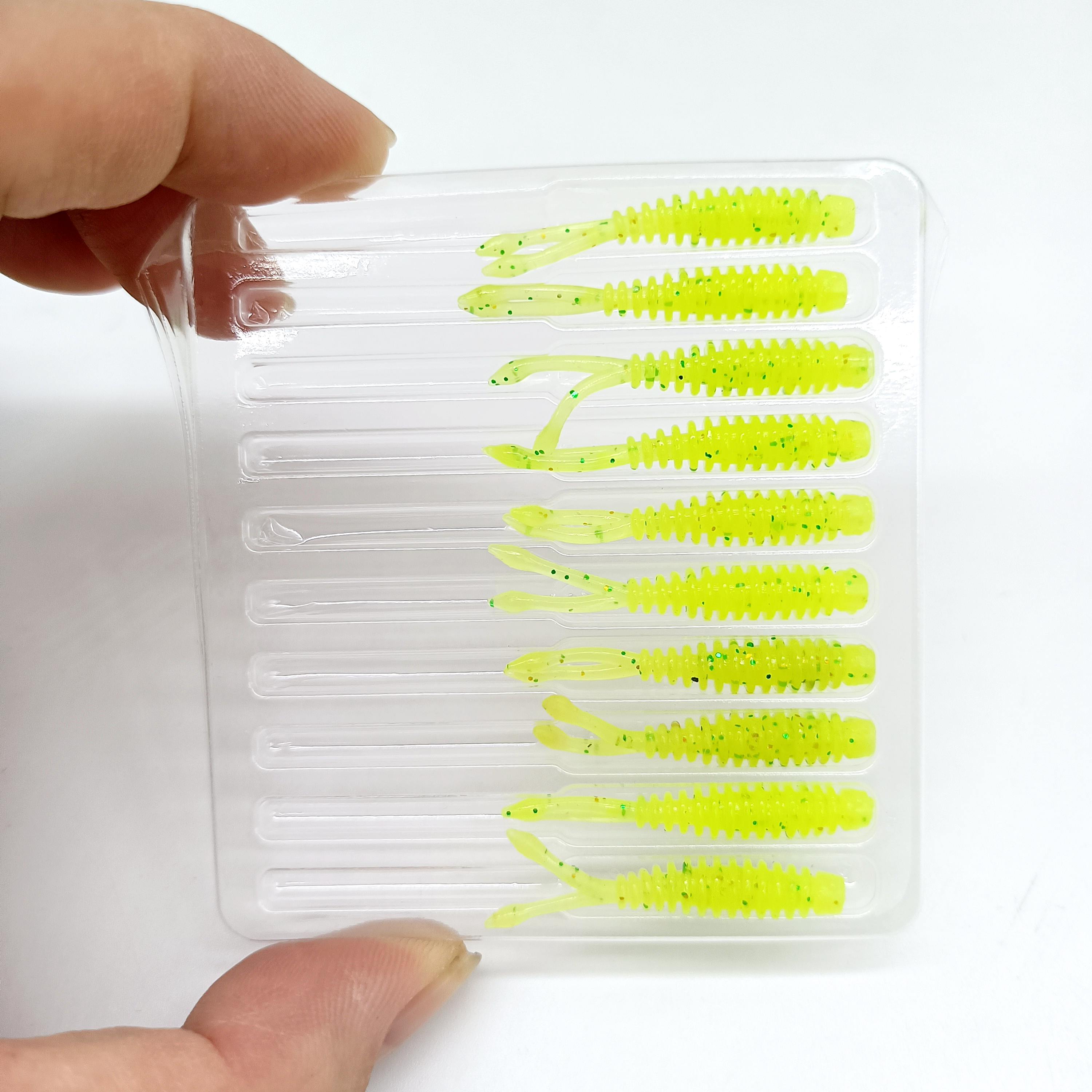 

DUODUOYU 10 шт. TPE Плавающая Мини Аджинговая Мягкая Рыболовная Приманка 0.27 г/35 мм Мягкий Червь Джиггинг Воблер Искусственные Рыболовные Аксессуары жёлтый