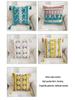 Bohemian Ethnic Flocking Linen Pillow Cover - Decorative Cushion for Sofa, Bedroom, or Bedside
