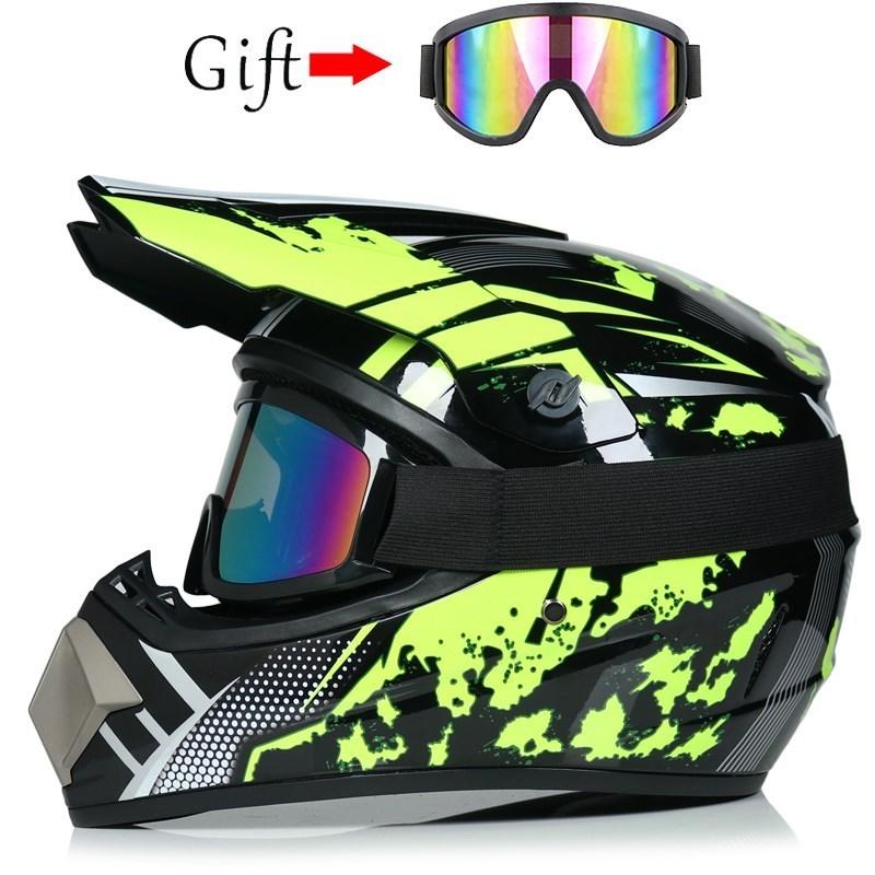 Motorcycle Full Face Helmets Motocross Off Road Racing Helmet Motorbike ATV Dirt Bike Racing Capacete Moto