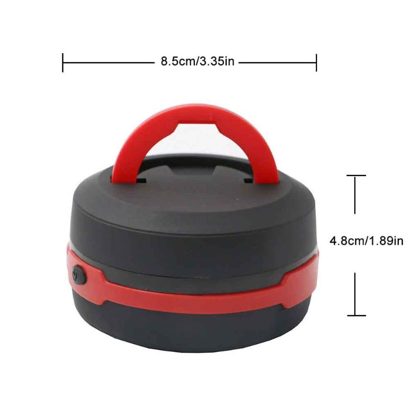 Telescopic Foldable Led Camping Light Portable Tent Light Night Light Emergency Light Lantern Use Aa Battery Not Included