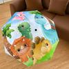 1PC Dinosaur Jungle Umbrella-8-Rib Reinforced, Automatic Open, Lightweight & Durable, Cute Fashion Accessory for Outdoor, Beach or Casual Use, Beach U