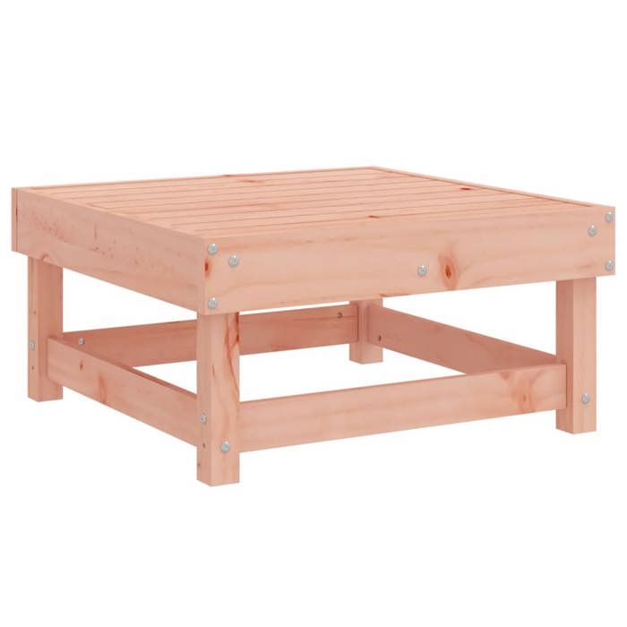 VidaXL Repose-pied de Jardin, Siège avec Cadre en Bois, Table Basse, Tabouret de Terrasse Patio Balcon Extérieur, Bois 825385