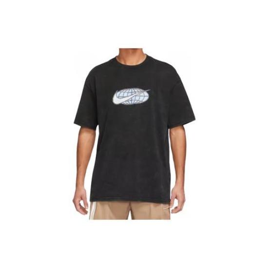 Nike Men's Retro Washed Crew Neck Casual Sports Short-Sleeve T-Shirt