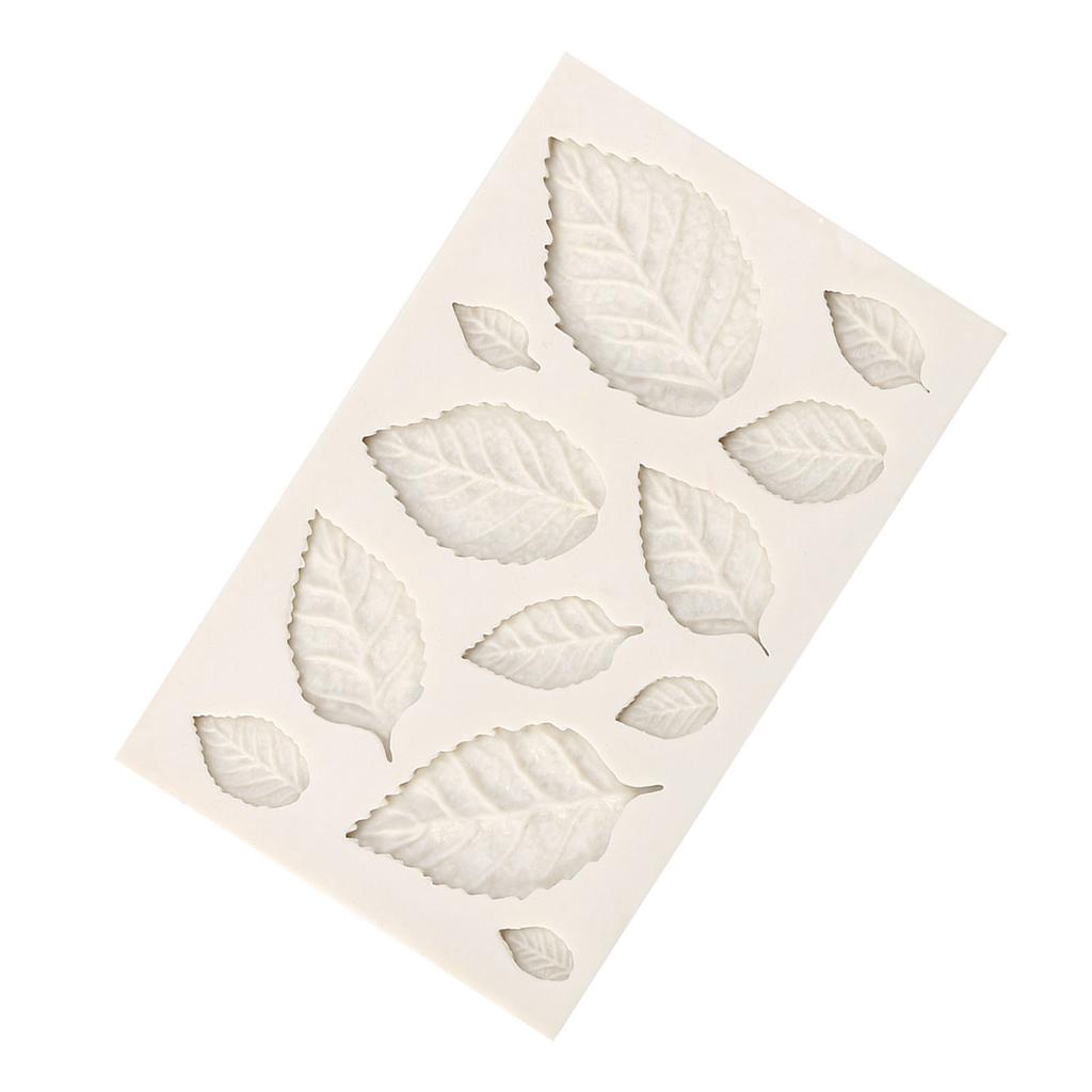 3D Silicone Leaves Fondant Cake Mold Creative Chocolate Sugarcraft Mould Decorating DIY Tool